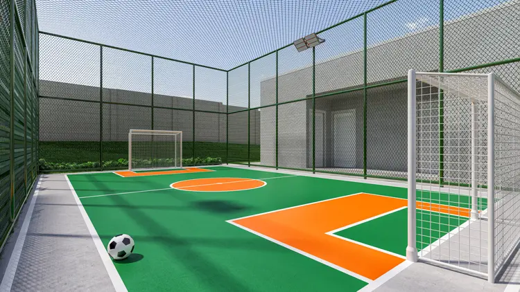 Quadra de esportes do Campo do Cerrado