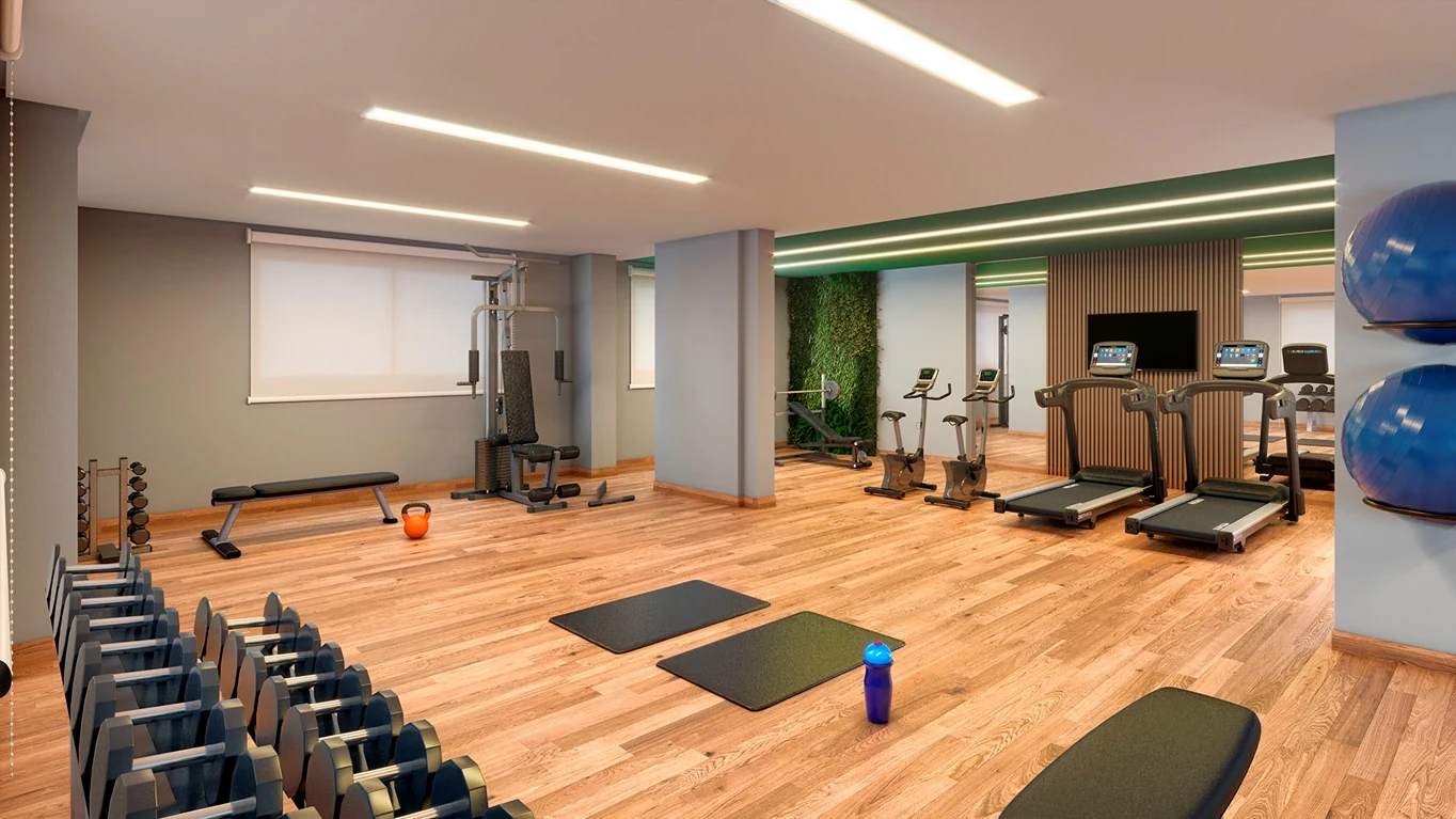 Fitness coberto